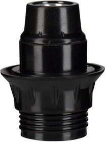 141129, Lamp Holder E14 26mm Black