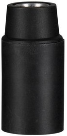 141112, Lamp Holder E14 26mm Plastic Black