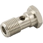Banjo Bolt, M5 Male, Threaded-to-Tube Connection Style