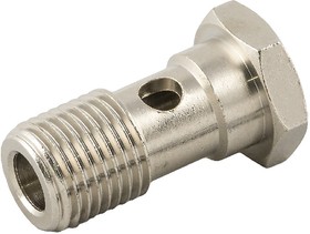 Фото 1/3 Banjo Bolt, M5 Male, Threaded-to-Tube Connection Style