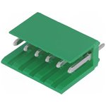 280611-1, Conn Wire to Board HDR 6 POS 3.96mm Solder ST Thru-Hole Carton