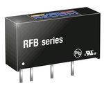 RFB-0505S, Isolated DC/DC Converters - Through Hole 1W 5Vin 5Vout 200mA SIP7