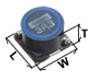 Фото 1/6 SLF7045T-221MR33-PF, Inductor Power Shielded Wirewound 220uH 20% 100KHz Ferrite 0.45A 0.624Ohm DCR T/R