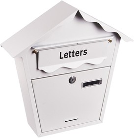 Фото 1/2 S5551, Post and Letter Box, White