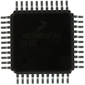 MC908JB8FBE, MCU 8-bit HC08 CISC 8KB Flash 5V 44-Pin PQFP Tray