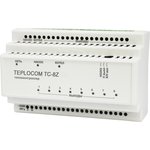Теплоконтроллер TEPLOCOM Луч TC-8Z для сист отопления 8 зон, упр котлом и насосом