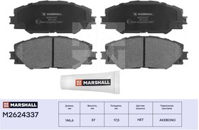 M2624337, Колодки тормозные Toyota RAV 4 06- передние Marshall