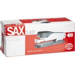 Степлер SAX A 140 (24/6,24/8,26/6,26/8) 45 листов, металл, черно-серый