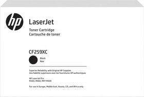 Фото 1/4 HP 59X Black LaserJet Contract Toner Cartridge (CF259XC), Тонер-картридж