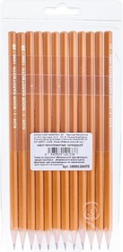 Набор чернографитных карандашей 1696 12 шт, 2H-2B, заточенные, ПВХ упаковка 1696012043TE