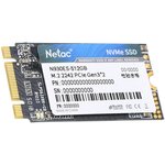 SSD накопитель NETAC N930ES NT01N930ES-512G-E2X 512ГБ, M.2 2242, PCIe 3.0 x2 ...