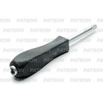 P-8143, Вороток-отвертка 1/4 inch, 150 мм, для головок-бит, с пласт. ручкой