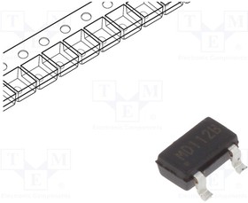 RR122-1E72-511, Датчик: магнитного поля; Uпит: 1,7-5,5ВDC; -40-85°C; Корп: SOT23-3