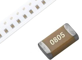 Фото 1/3 C0805C104K5RAC7210, Multilayer Ceramic Capacitors MLCC - SMD/SMT 50V 0.1uF X7R 0805 10%