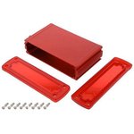 ALUG706RD080-IR, 146,6x41,6x89mm, Красный, алюминиевый ...