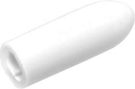 Snap-on lever cap, cylindrical, Ø 3.5 mm, (H) 11 mm, white, for toggle switch, U277/1