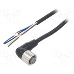 XS2F-M12PVC4A5M, Cable Assembly 16.40' (5.00m)