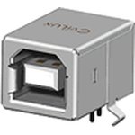 Разъем интерфейсный CU02SAH0000 USB type B right-angle THT CviLux Corporation