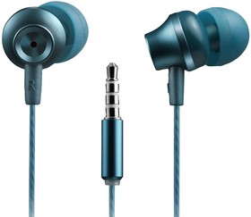 Фото 1/3 CNS-CEP3BG, Stereo Earphones with Inline Mic, Blue-Green