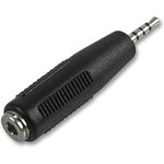 PSG03191, 4-Pole 3.5mm Jack Socket to 2.5mm Jack Plug Adaptor