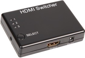 Фото 1/2 PSG3036, 3 Way Mini Amplified HDMI Switch, 1080p Full HD 3D
