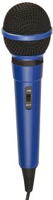 G156DB, Handheld Karaoke Microphone in Blue