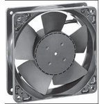 4114N/2XH, DC Fans DC Tubeaxial Fan, Speed Signal/Open Collector Output