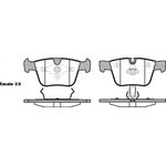 P1316300, Колодки дисковые