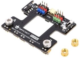 Фото 1/4 DFR0518, micro:Mate - a Mini and amp, Thin Expansion Board for micro:bit (Gravity Compatible)