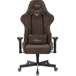 1372996, Кресло компьютерное игровое VIKING KNIGHT LT FABRIC коричневый текстиль ...