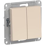 ATN000217, ATLASDESIGN 2-key self-reset SWITCH, cx.5, 10AH, mechanism, BEIGE