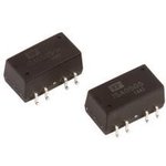 ISA2409, Isolated DC/DC Converters - SMD DC-DC, 1W SMD, DUAL O/P, UNREG
