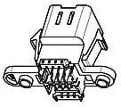 176121-2, Automotive Connectors .040 MULTI-LK 8POS