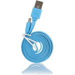 Кабель Micro USB 2.0 голубой 510640