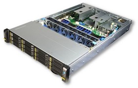 Платформа системного блока Compal CAH80010095 Purley 2U,12*3.5" 8 *SAS/SATA +4*NVMe tri-mode HDBP with EXP, C621 MB, 24 DIMMs Slots, «Barebo