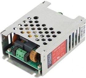 Фото 1/3 TPP 40-112, Switching Power Supplies Product Type: AC/DC; Package Style: Encased; Output Power (W): 40; Input Voltage: 85-264 VAC / 120-370