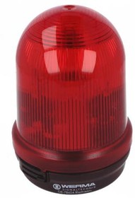 Фото 1/2 Flashing lamp, Ø 98 mm, red, 24 VDC, IP65