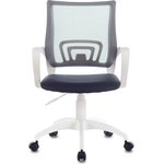 Компьютерное кресло CH-W695NLT темно-серый крестовина пластик белый ...