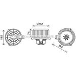 HY8429, Вентилятор системы кондиционирования
