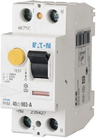 PFIM-25/2/003-G-MW, 2P 25 A Time Delay RCD, Trip Sensitivity 30mA