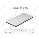 LAC-1104C, Фильтр салона угольный
