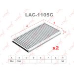 LAC-1105C, Фильтр салона угольный (2шт)
