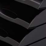 Лоток горизонтальный Attache 4шт/уп черный тд_у