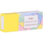 Ластик Deli Macaron 50x20x1мм ассорти пласт.туб. EH02200