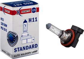 Фото 1/3 Автомобильная лампа STANDARD H11, PGJ19-2, 1 шт. 1007011