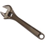 8071 IP, Adjustable Spanner, 205 mm Overall, 27mm Jaw Capacity, Metal Handle