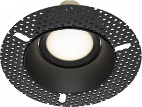 Maytoni Встраиваемый светильник Dot GU10 1x50Вт Черный DL042-01-RD-B