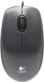 Фото 1/4 Мышь Logitech M90 Black черная, оптическая, 1000dpi, USB, 1.8м