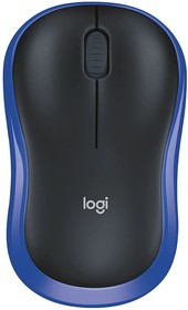 Фото 1/10 Мышь беспроводная Logitech M185 Blue синяя, оптическая, 1000dpi, 2.4GHz, USB-ресивер Logitech Unifying®, {10} (028852)
