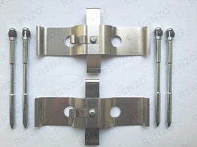 RFK937, Комплект монтажный тормозных колодок